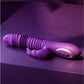 Pulse-Thrust Rabbit Vibrator, Triple-Motor G-Spot & C-Spot Stimulation with 30mm Auto-Telescopic Thrusting &42℃ Intelligent Heating? Fizzglow