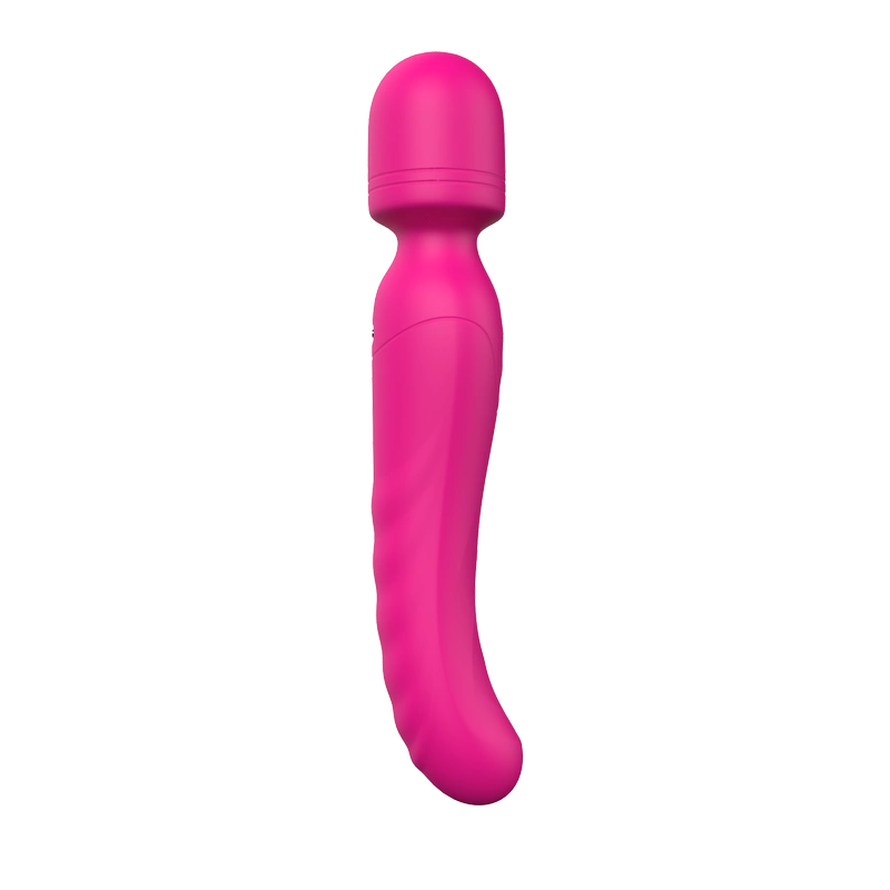 32° Curved Heating AV Wand: Dual Motor 9-Speed Vibrator  