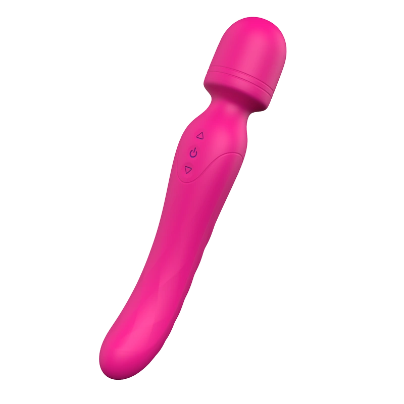 32° Curved Heating AV Wand: Dual Motor 9-Speed Vibrator  