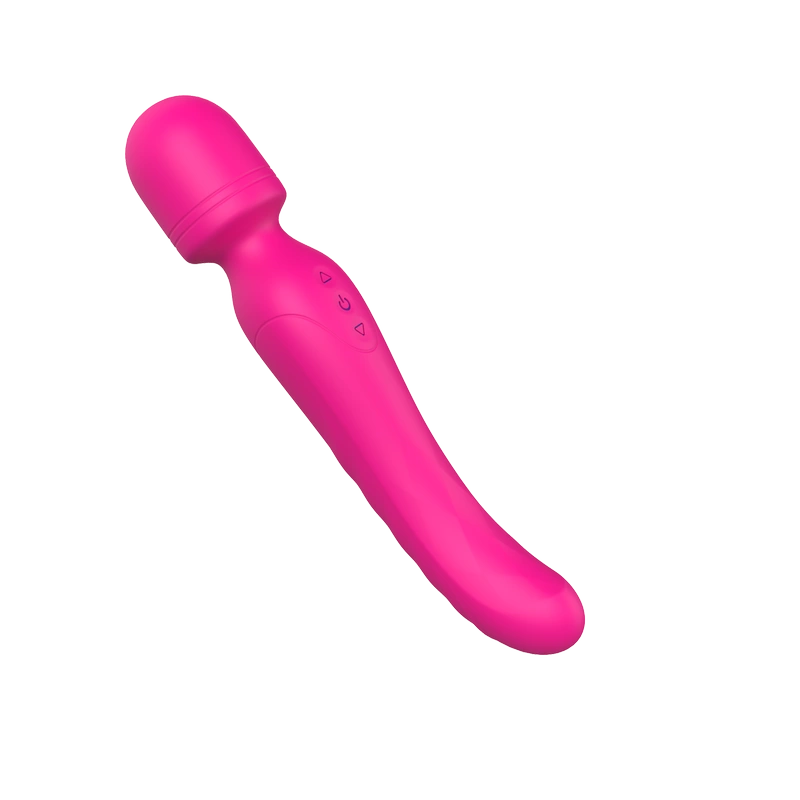 32° Curved Heating AV Wand: Dual Motor 9-Speed Vibrator  