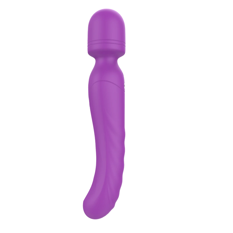 32° Curved Heating AV Wand: Dual Motor 9-Speed Vibrator  