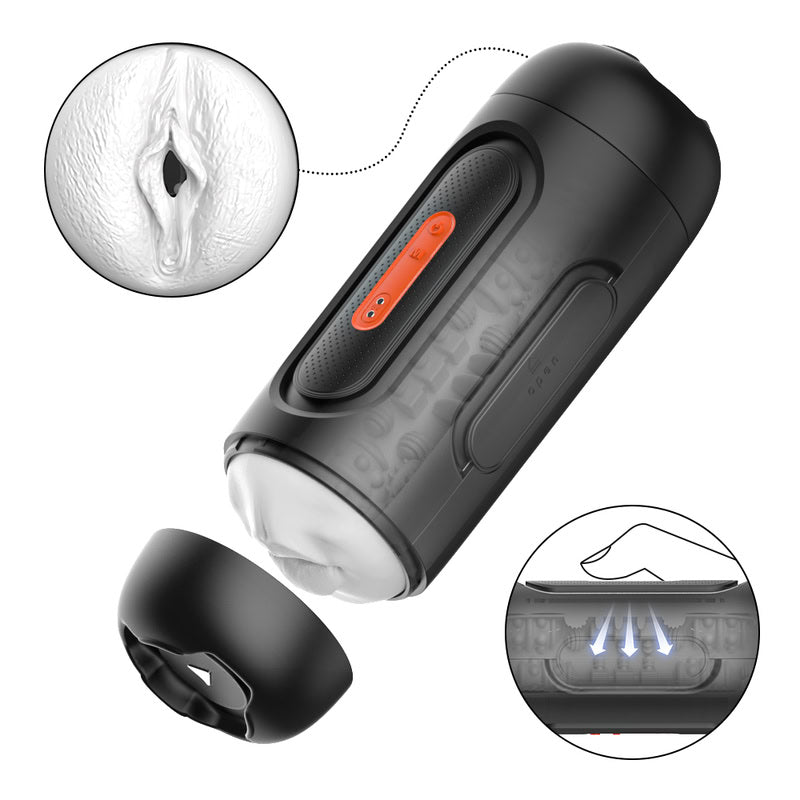 6-Motor Speaker Shape Masturbator  Fizzglow