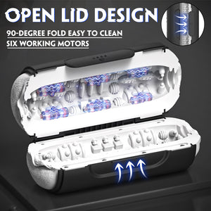 6-Motor Speaker Shape Masturbator  Fizzglow