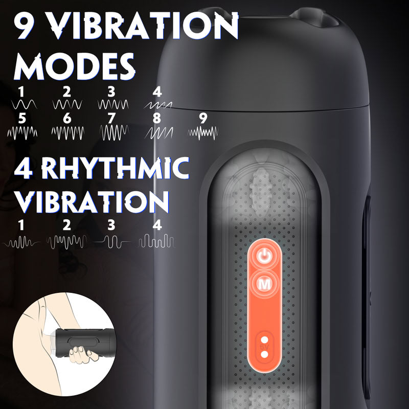 6-Motor Speaker Shape Masturbator  Fizzglow