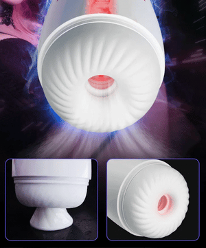 9-Speed Dual-Action Voice Atmosphere Stroker  