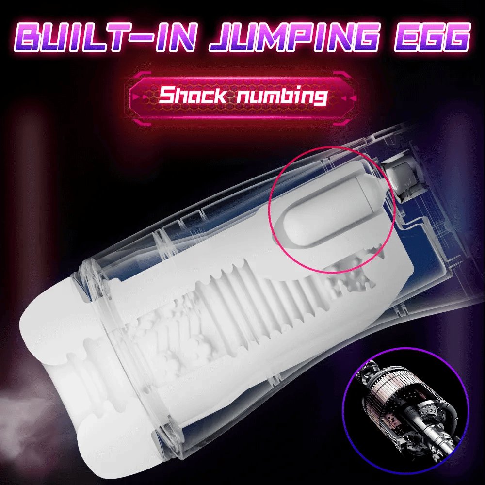 9-Speed Dual-Action Voice Atmosphere Stroker  