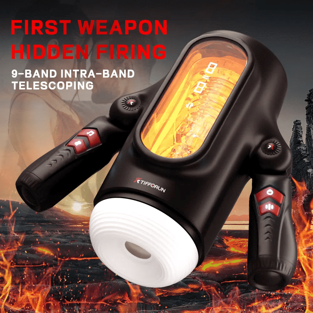 9-Speed Reciprocating Stroker with 42°C Rapid Heat & Smart Frequency Memory  