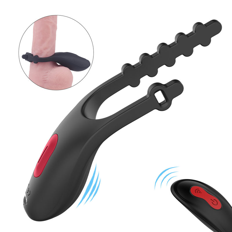 Adjustable Tank Tread Vibrating Cock Ring  Fizzglow