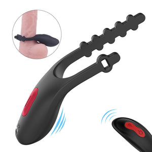 Adjustable Tank Tread Vibrating Cock Ring  Fizzglow