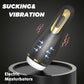 Air-Pulse Clamping & Vibrating Masturbator  Fizzglow