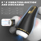 Air-Pulse Clamping & Vibrating Masturbator  Fizzglow