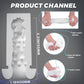 Air-Pulse Clamping & Vibrating Masturbator  Fizzglow