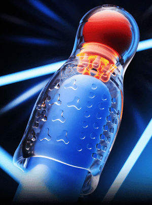 App-Connected Men's Stamina Trainer: 10 High-Performance Vibration Modes  