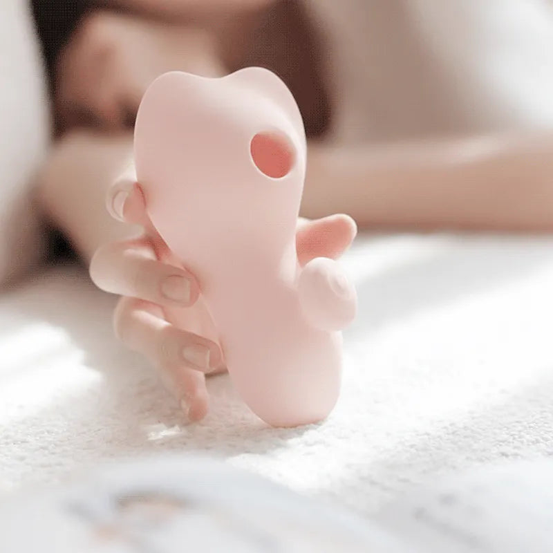 App Remote Sucking & Vibrating Wearable Toy  