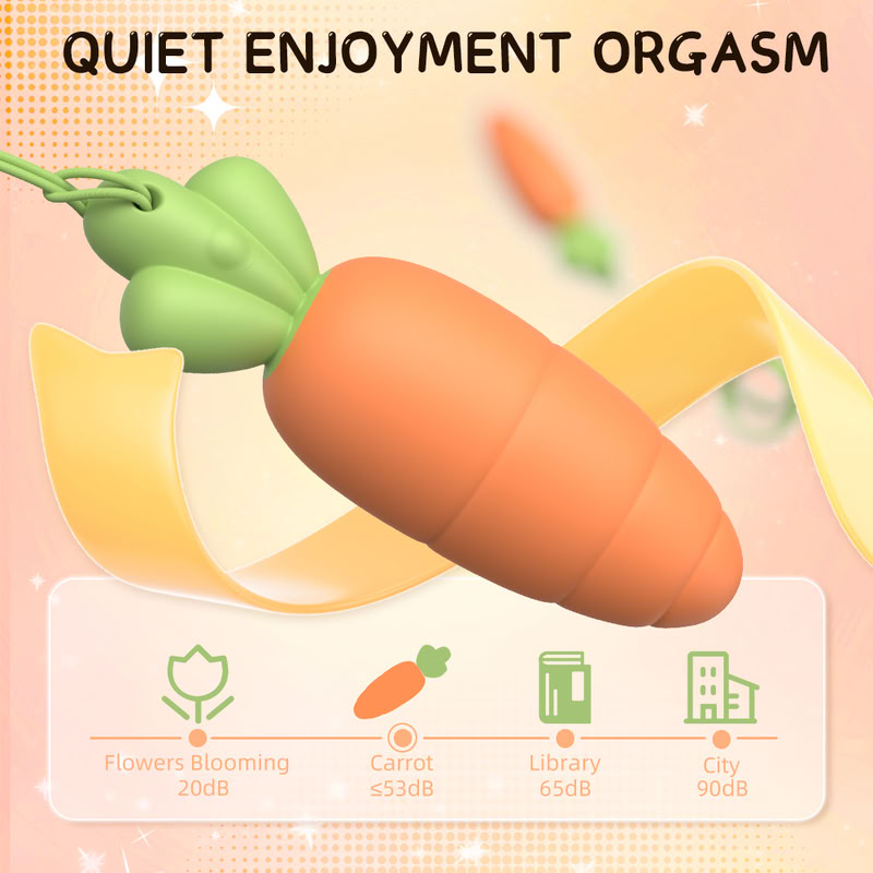 Carrots Rechargeable Anal Vibe  Fizzglow