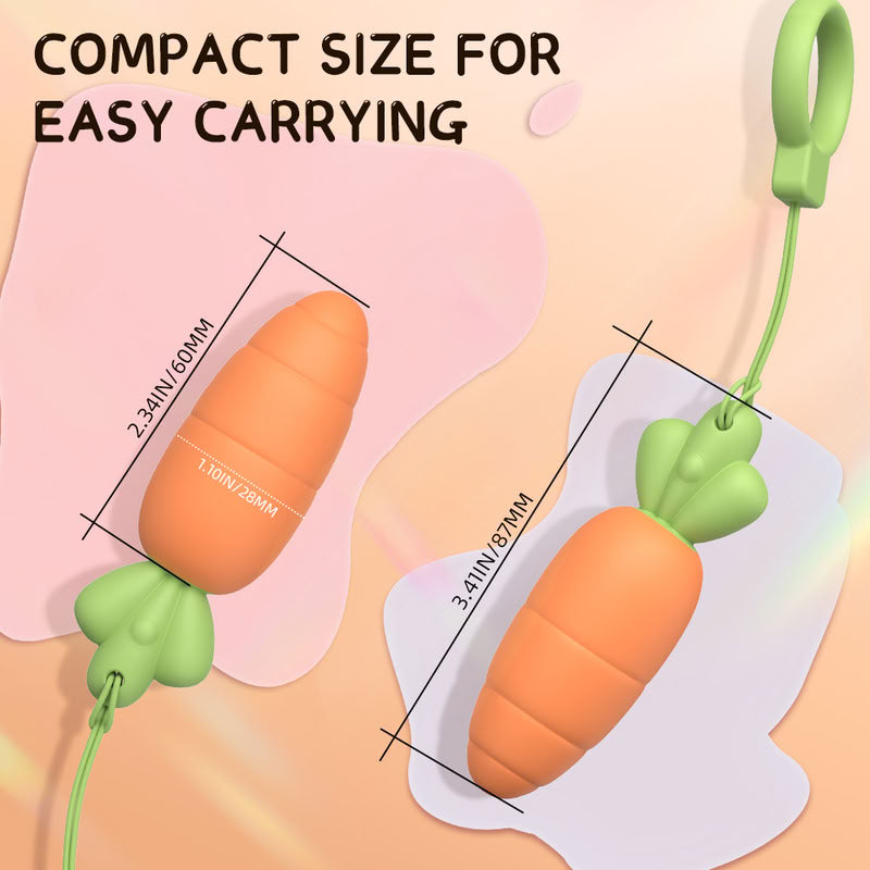 Carrots Rechargeable Anal Vibe  Fizzglow