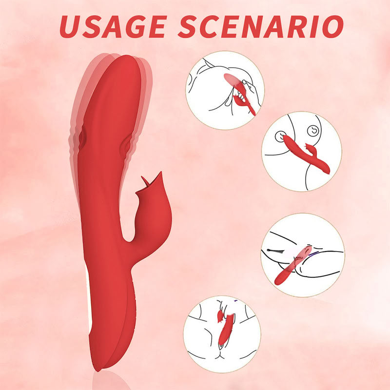 Come-Hither G-Spot Dual Stimulating Rabbit  Fizzglow