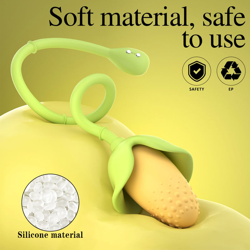 Corn Clit G-Spot Pulsing Vibrator  Fizzglow