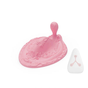 Crest Hands-Free Vibrator with Remote Control Dual Motors  