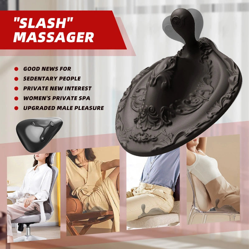 Crest Hands-Free Vibrator with Remote Control Dual Motors  