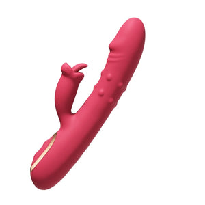 Crimson Kiss - 10-Speed App-Controlled Rabbit (Intelligent 42°C Heat)  