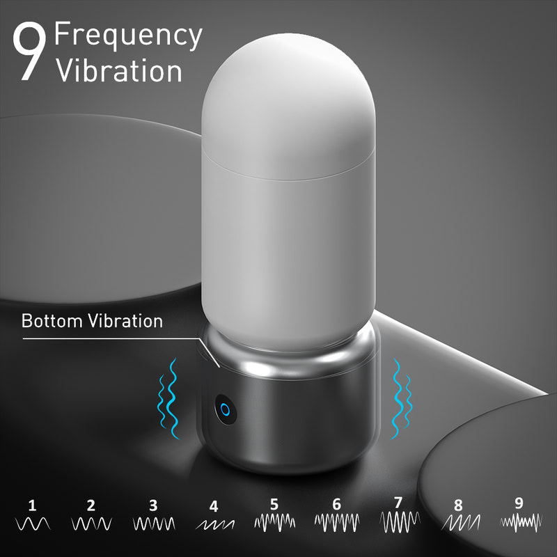 CyberPod Modular Vibrating Male Masturbator - Detachable Penis Trainer  Fizzglow