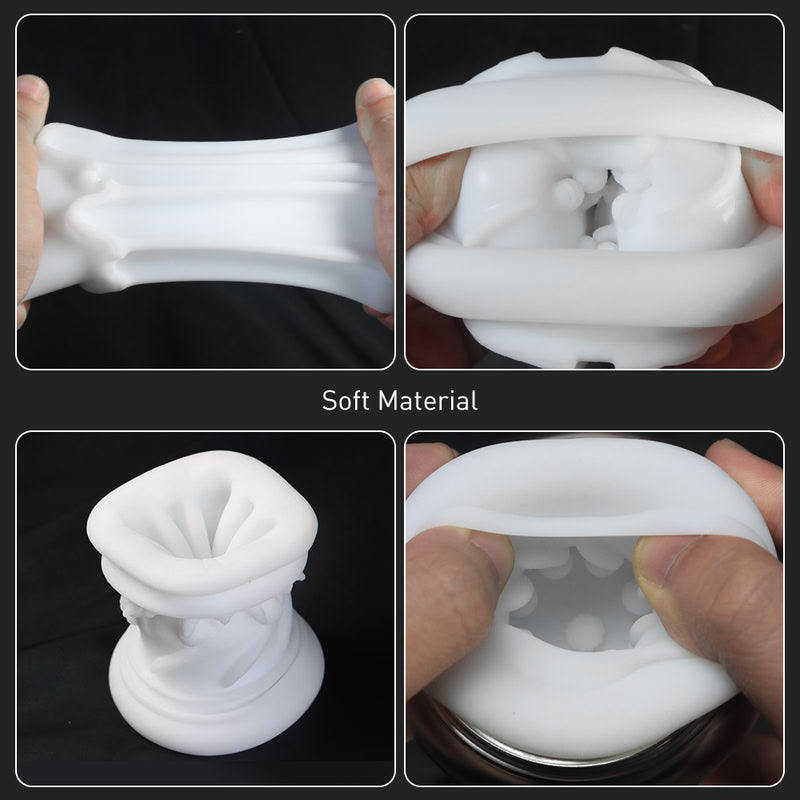 CyberPod Modular Vibrating Male Masturbator - Detachable Penis Trainer  Fizzglow