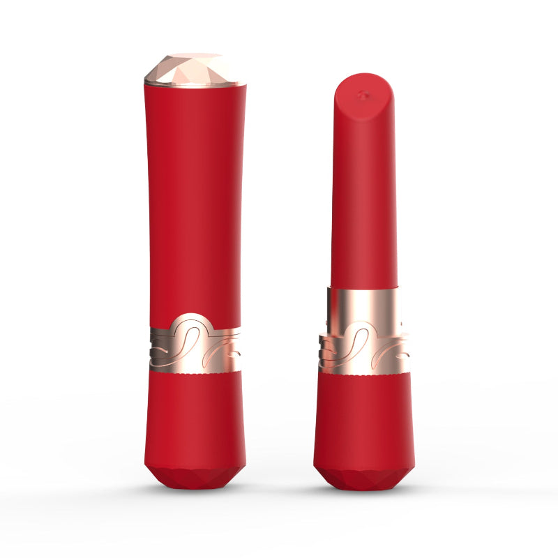 Double Stimulation Lipstick Vibrator  Fizzglow