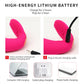 Drift Heated Wearable G-Spot Vibrator in magenta silicone showing its ultra-thin 8.8mm profile for discreet panty toys play