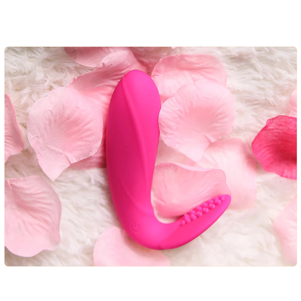 Drift Heated Wearable G-Spot Vibrator in magenta silicone showing its ultra-thin 8.8mm profile for discreet panty toys play