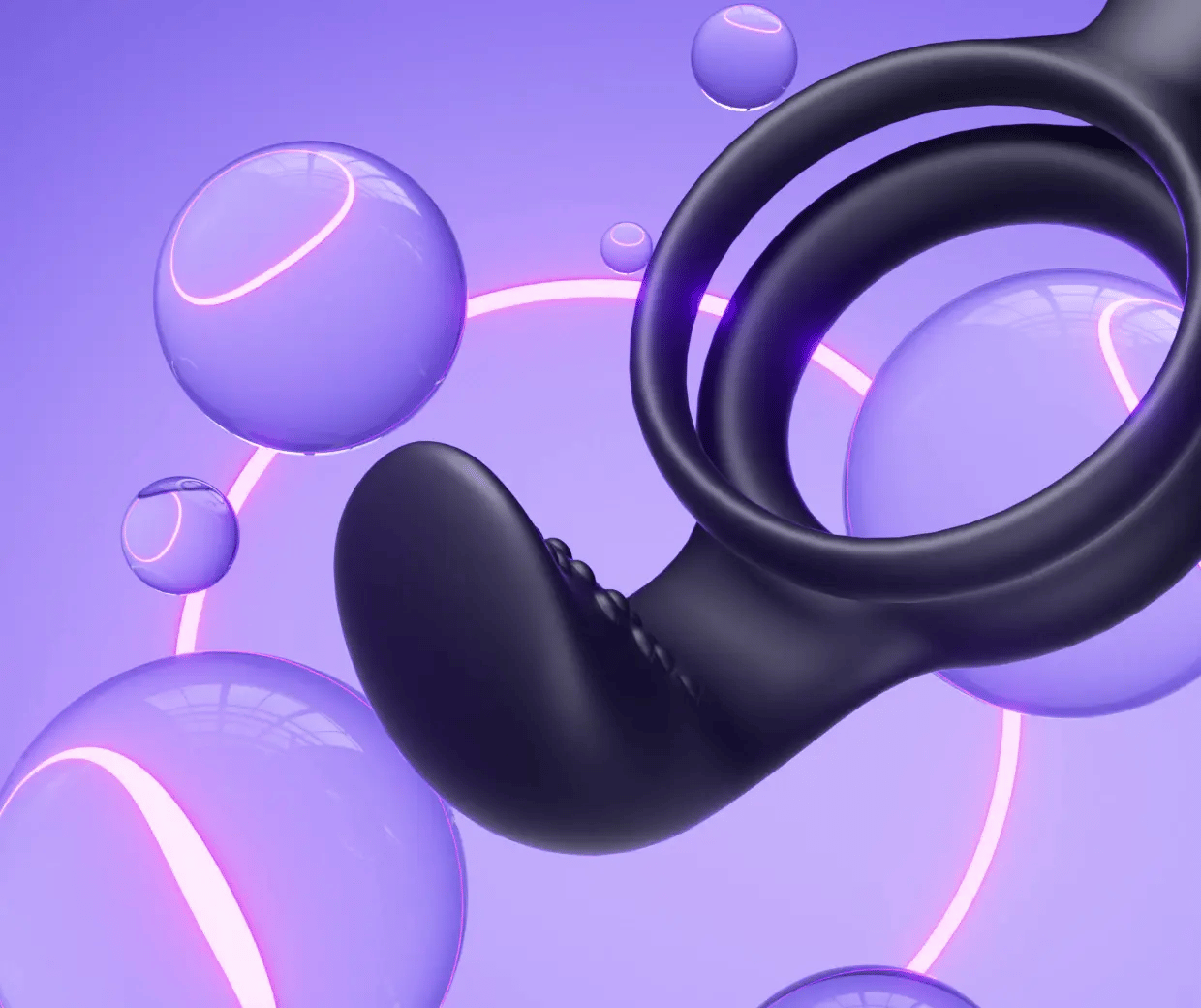 Dual Stimulation Ring with Dynamic App Interaction  