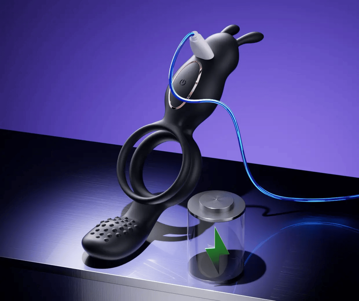 Dual Stimulation Ring with Dynamic App Interaction  