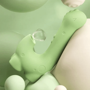 Dual Sucking G-Spot Vibe: 37°C Bio-Warmth  