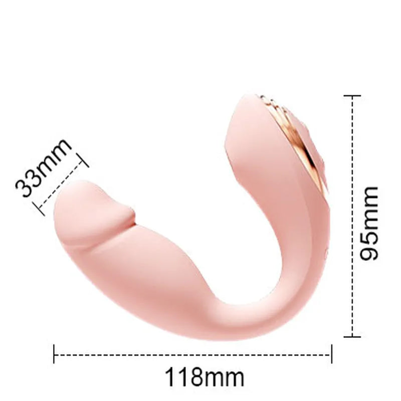 Duo-Pulse App-Enabled Wearable Vibrator  