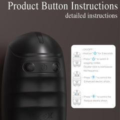 EMS & Vibration Glans Trainer for Stamina  Fizzglow