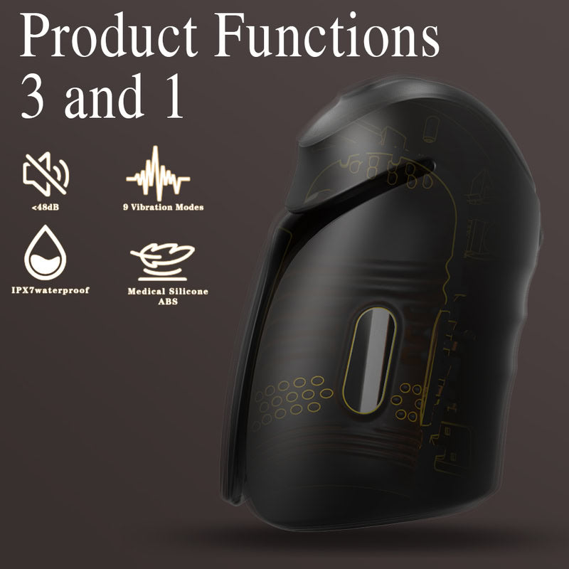 EMS & Vibration Glans Trainer for Stamina  Fizzglow