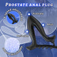 Black Anchor male butt plug featuring a 4-stage adjustable metal frame for safe anal expansion