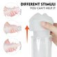 Vortex Automatic Penis Pump Stroker with transparent cylinder and realistic TPE sleeve
