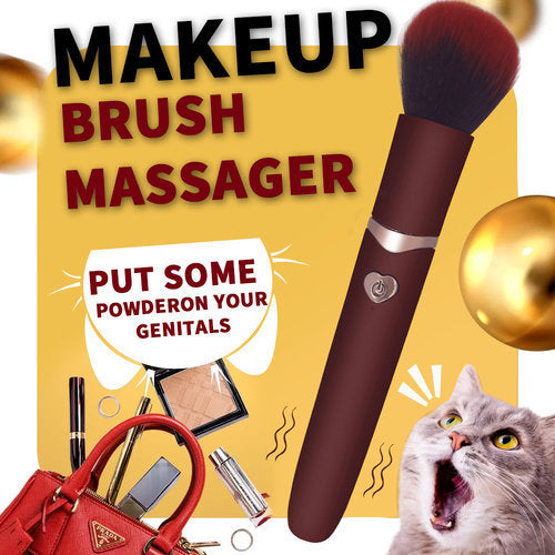 Makeup Brush Clitoral Stimulator Vibrator  Fizzglow