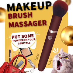 Makeup Brush Clitoral Stimulator Vibrator  Fizzglow