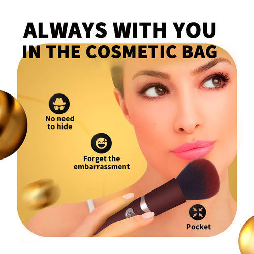 Makeup Brush Clitoral Stimulator Vibrator HUA HAI