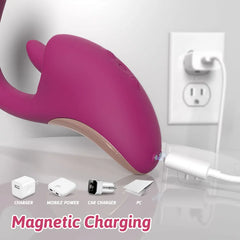 Flexi-Lick Oral Simulator Rabbit Vibrator  Fizzglow