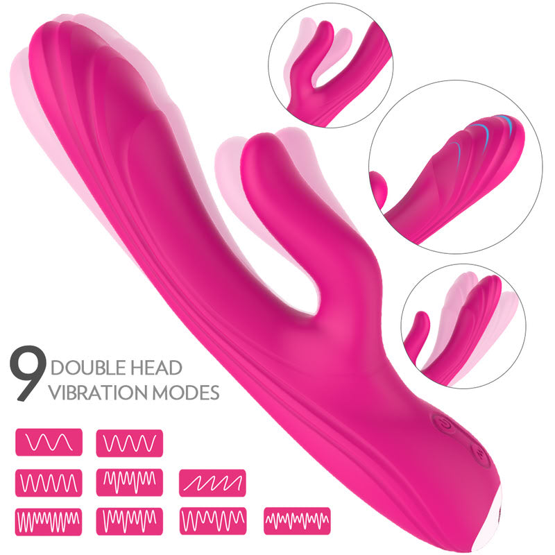 Frieda G-Spot Rabbit Vibrator  Fizzglow