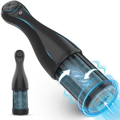 Gatling Style Rotating Masturbator with Gamepad Control  Fizzglow