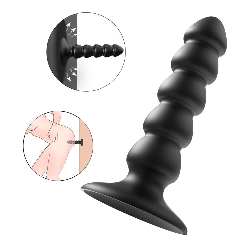 Huge Liquid Silicone Butt Plug  Fizzglow