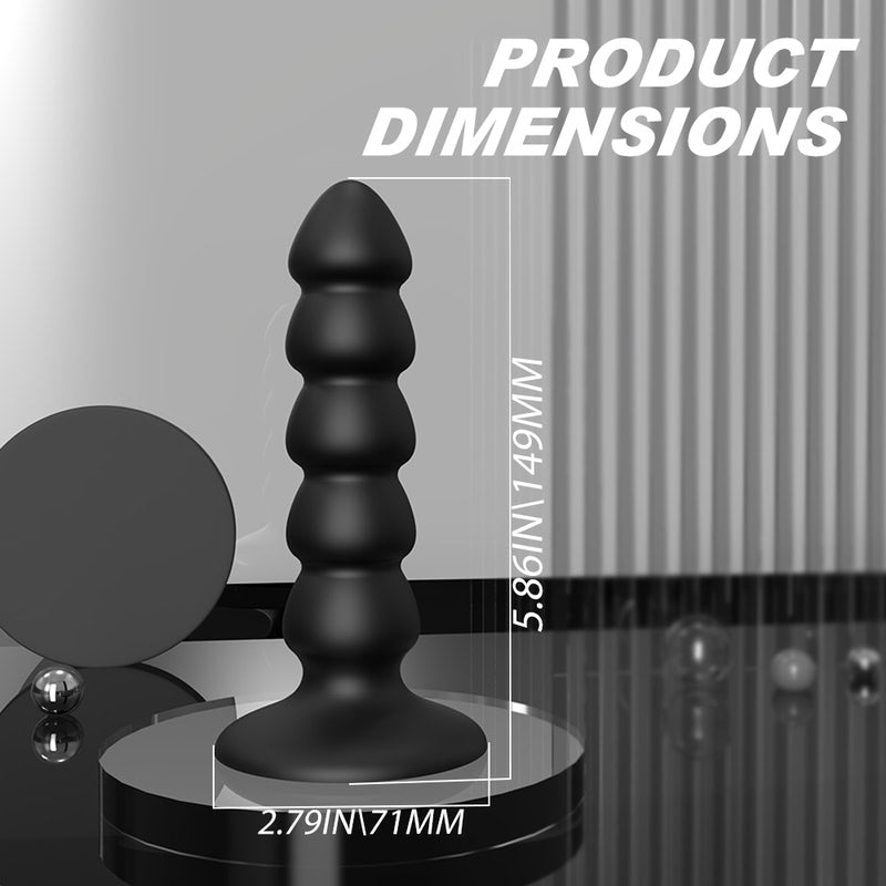 Huge Liquid Silicone Butt Plug  Fizzglow