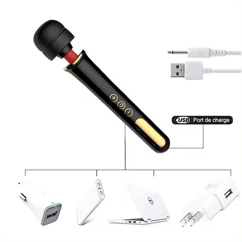 Inducement Rechargeable Magic Massager  Fizzglow