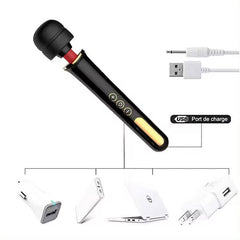 Inducement Rechargeable Magic Massager  Fizzglow