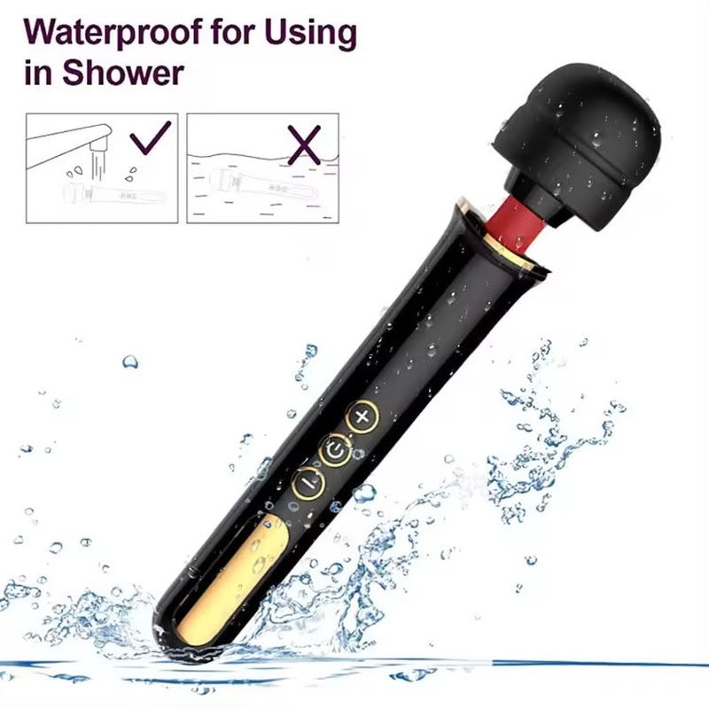 Inducement Rechargeable Magic Massager  Fizzglow