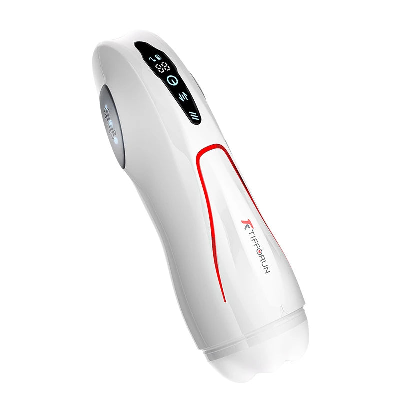 Intelligent Constant Warmth & 9-Speed Reciprocating Stroker with Voice Sync  